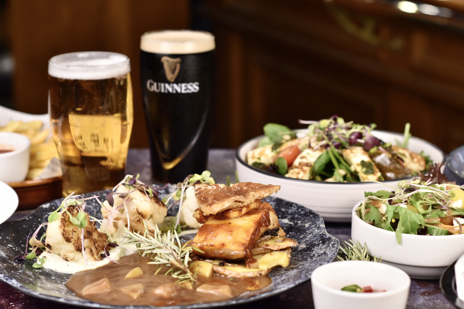 Guinness bar food